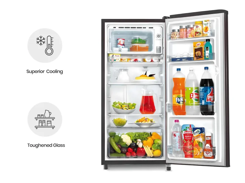 Fridge and Front Load Washing Machine Combo